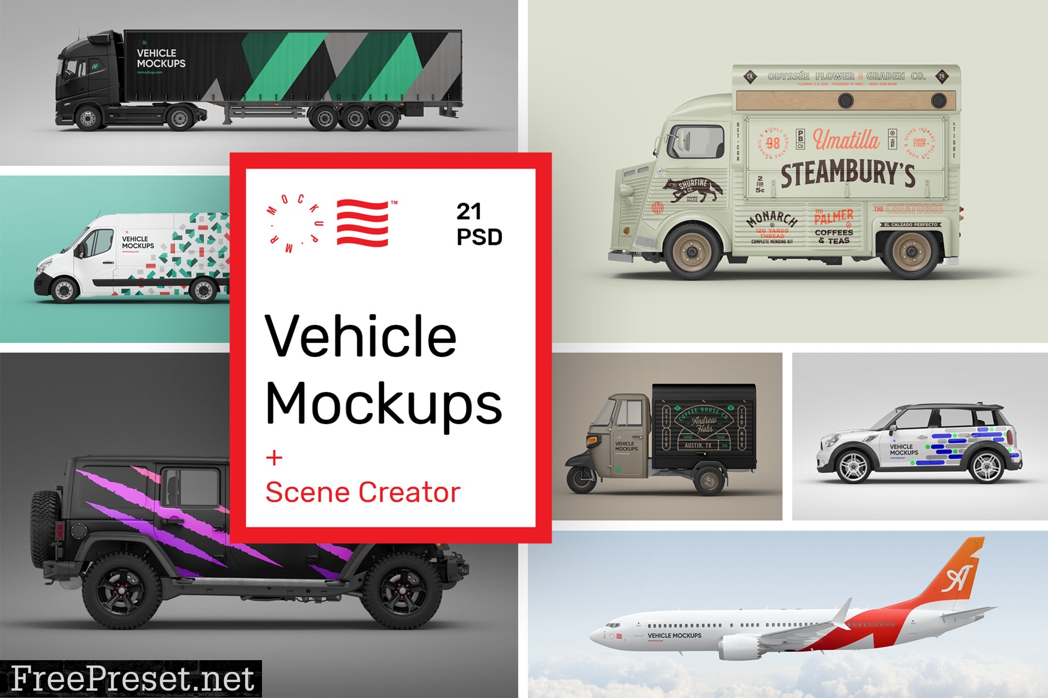 Vehicle Mockups - Car Mockups 5933647