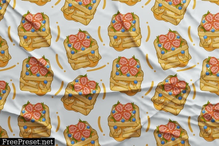 Waffles Seamless Pattern THHYY4K