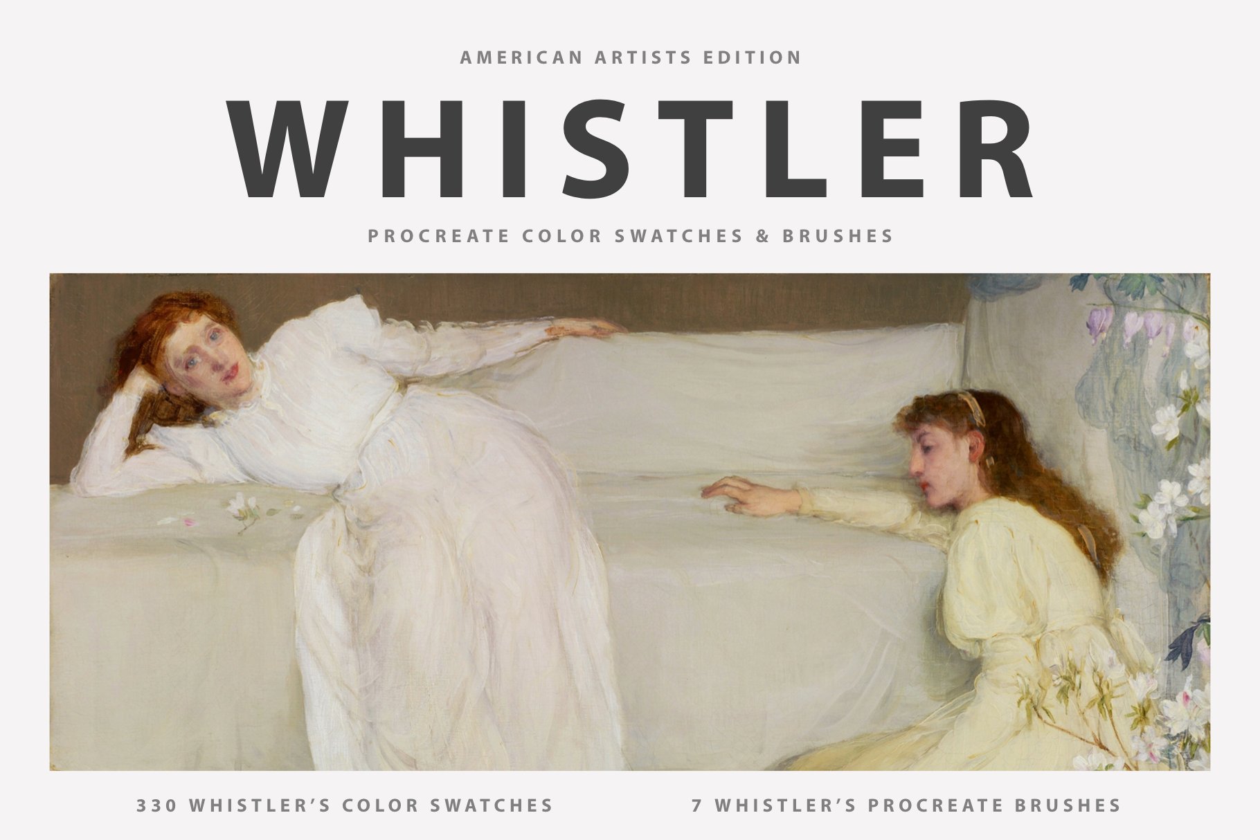 Whistler's Art Procreate Brushes 5578232