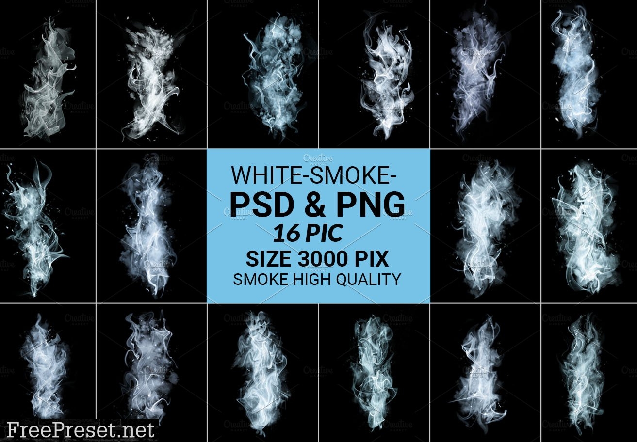 White Smoke Transparent 6190820