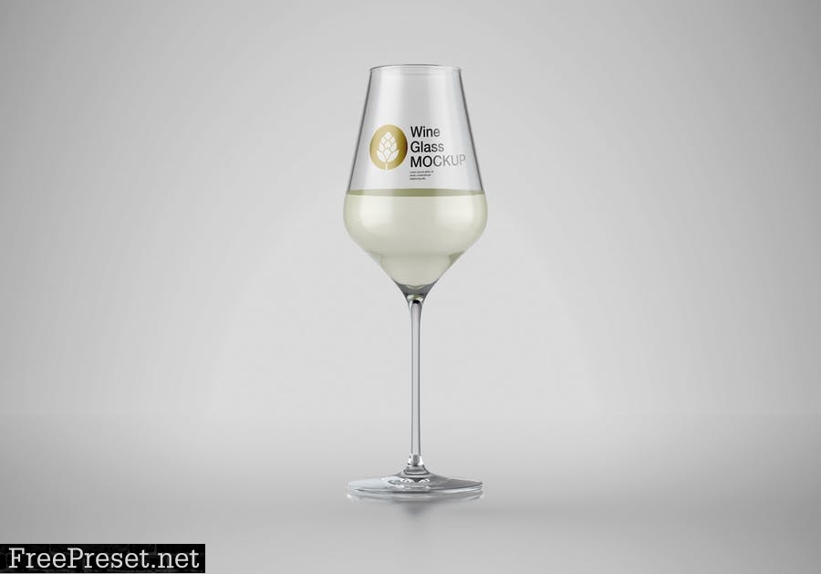 Wine Glass mockup QH3WYLX