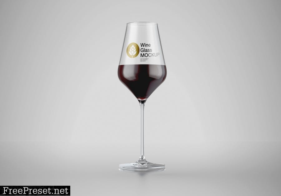 Wine Glass mockup QH3WYLX