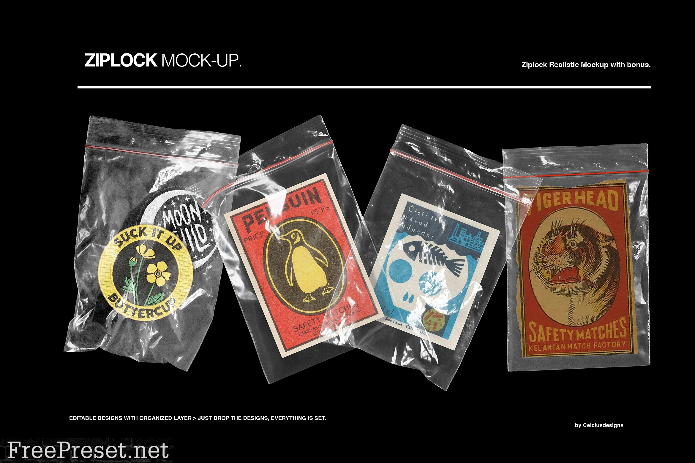 Zip Lock Mockups 5376409