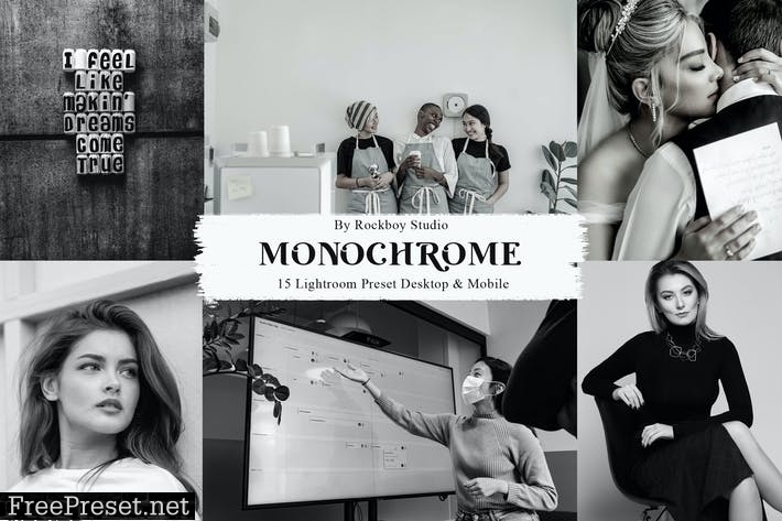 15 Monochrome Lightroom Presets