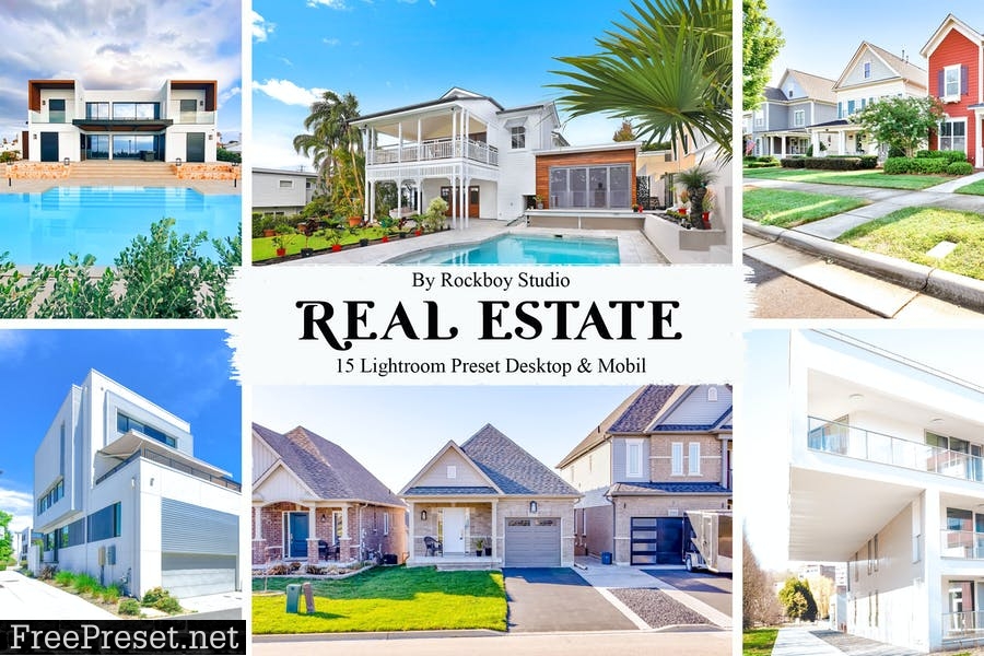 15 Real Estate Lightroom Presets