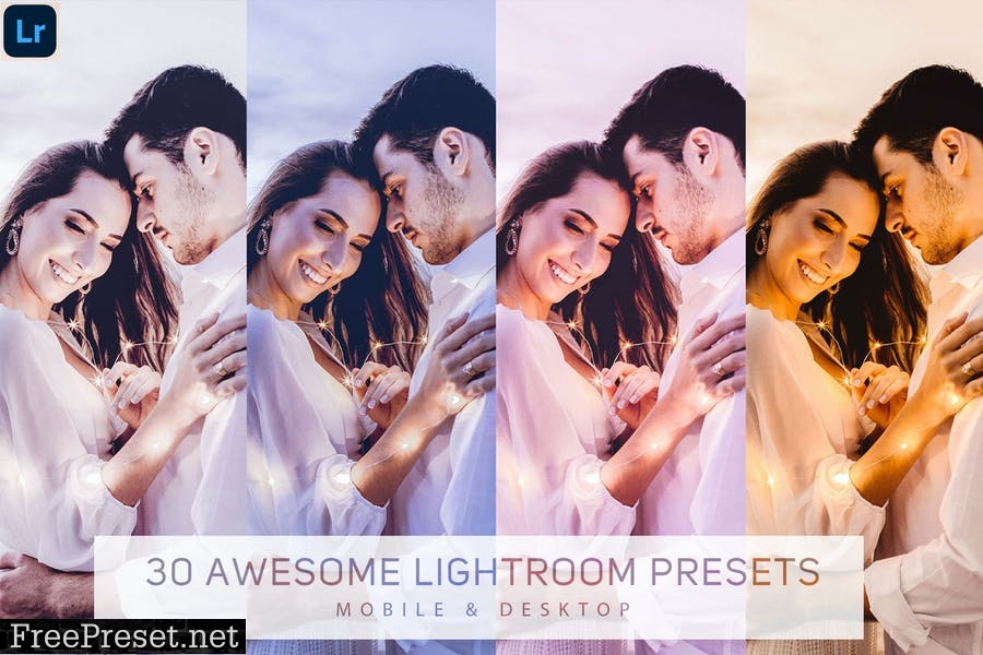 30 Lightroom Presets | Mobile & Desktop Presets