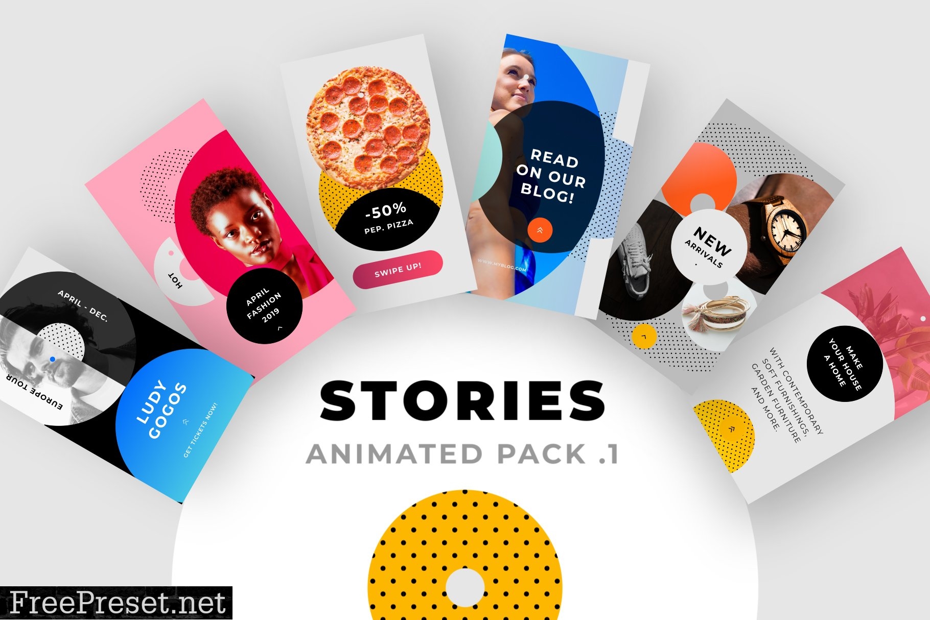 ANIMATED Instagram Stories Pack No1 3351192