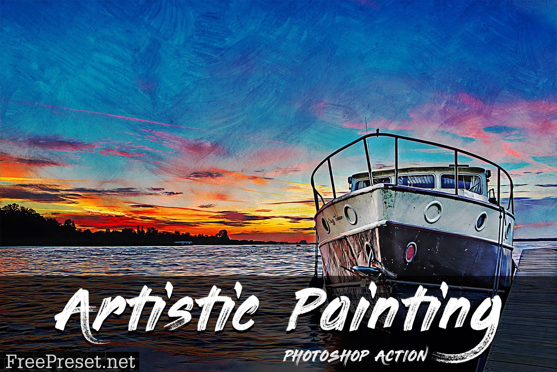 Artistic Painting Photoshop Action 4318557