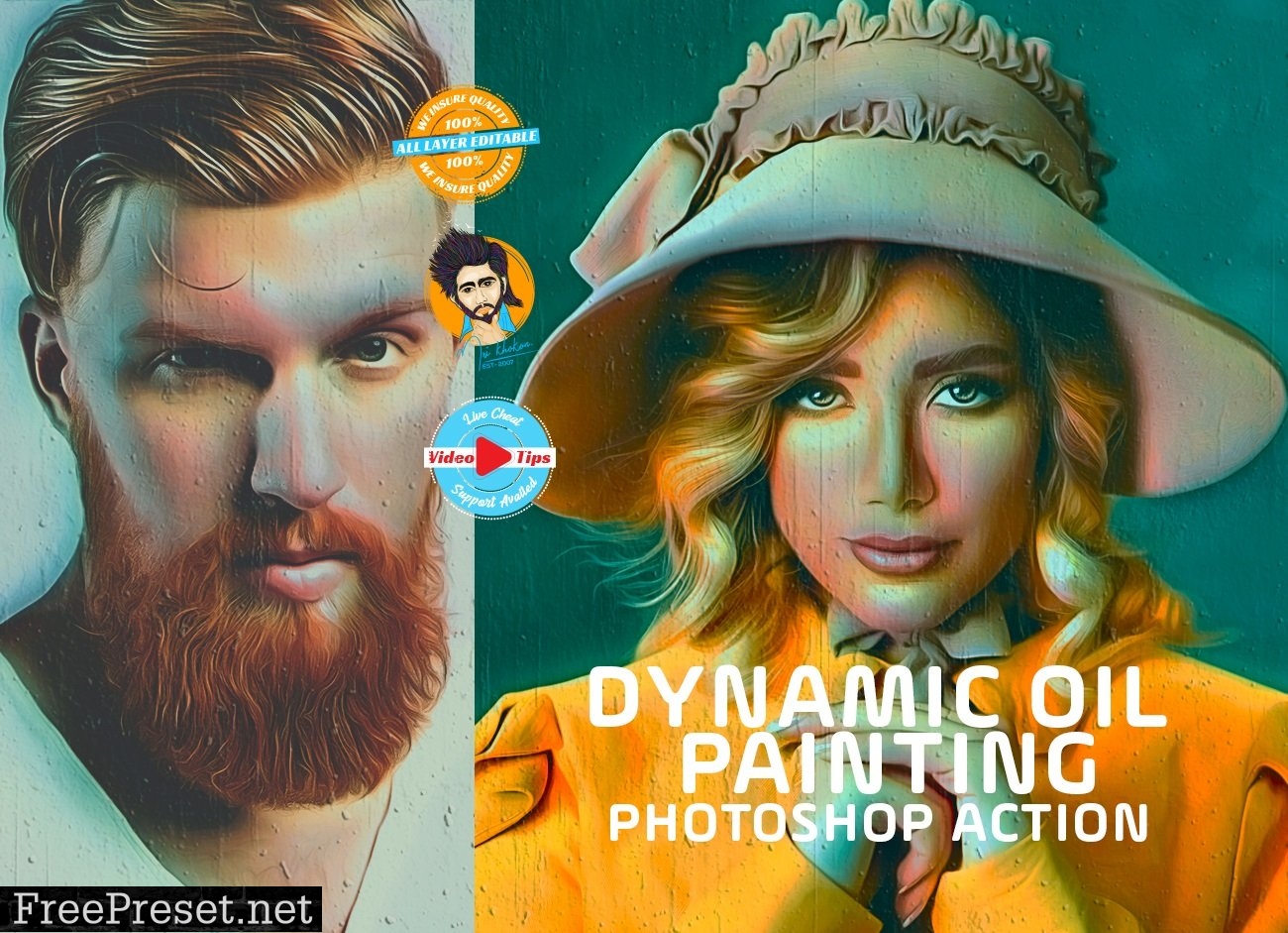 Dynamic Oil Painting Effect 6462795
