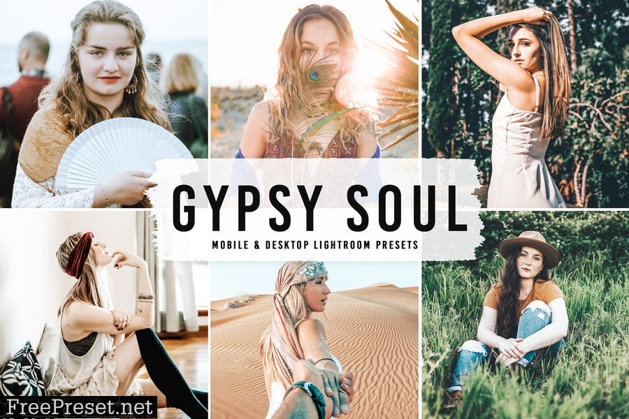 Gypsy Soul Mobile & Desktop Lightroom Presets