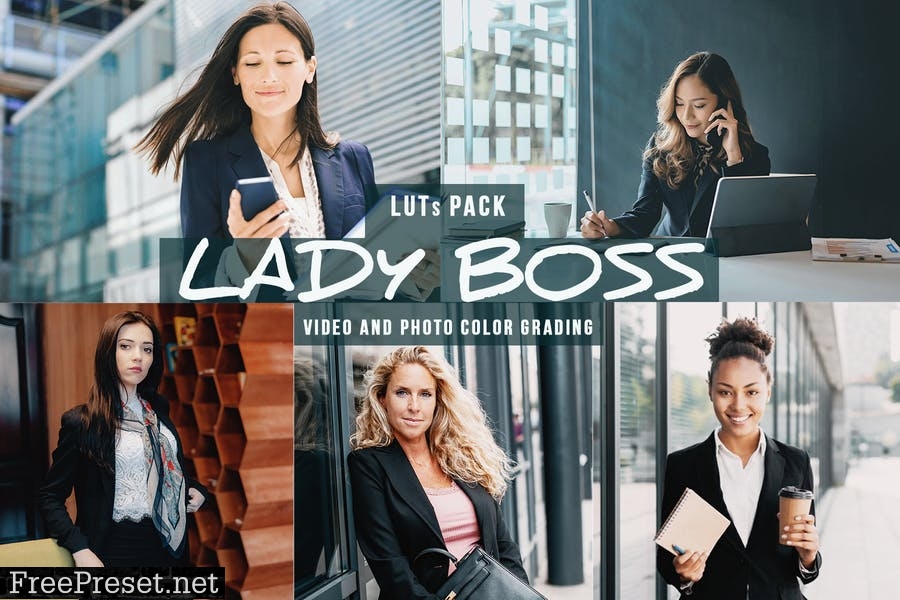 Lady Boss LUTs - Corporate/Offce Video Looks