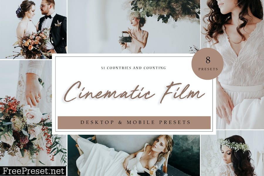 Lightroom Presets - Cinematic Film