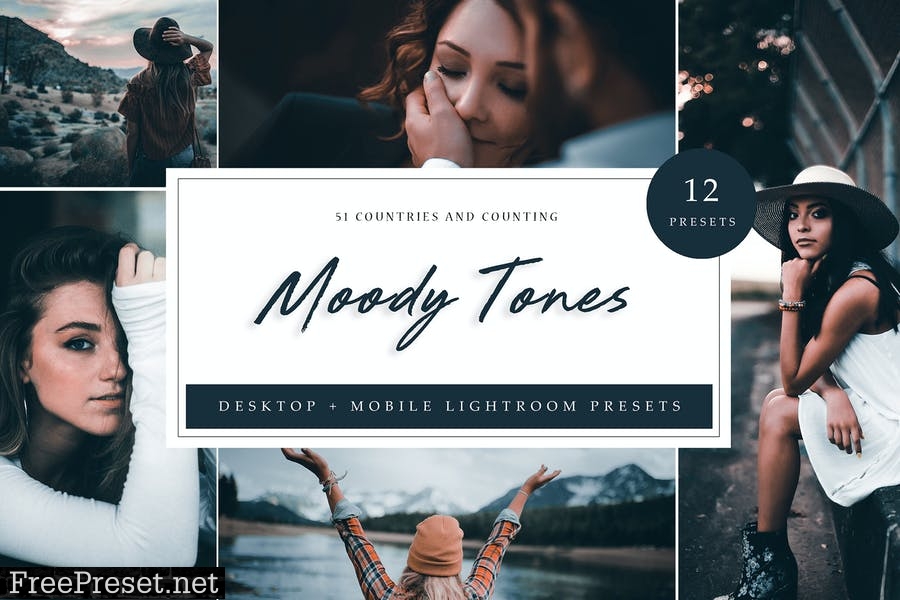 Lightroom Presets - Moody Tones