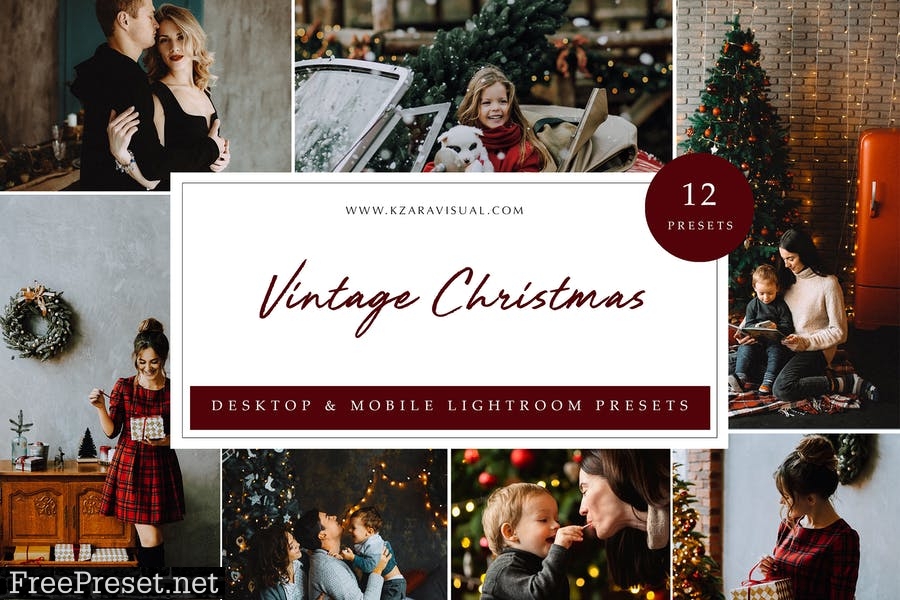 Lightroom Presets - Vintage Christmas