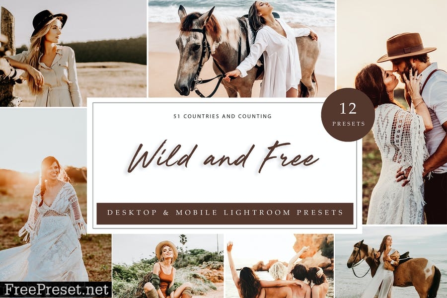 Lightroom Presets - Wild and Free