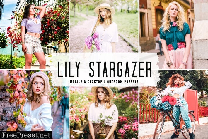 Lily Stargazer Mobile & Desktop Lightroom Presets