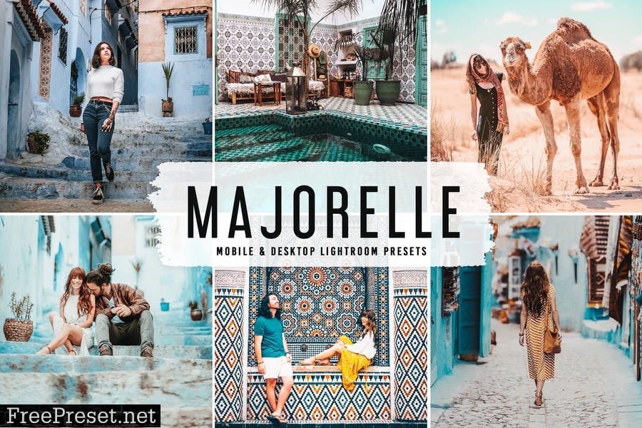 Majorelle Mobile & Desktop Lightroom Presets