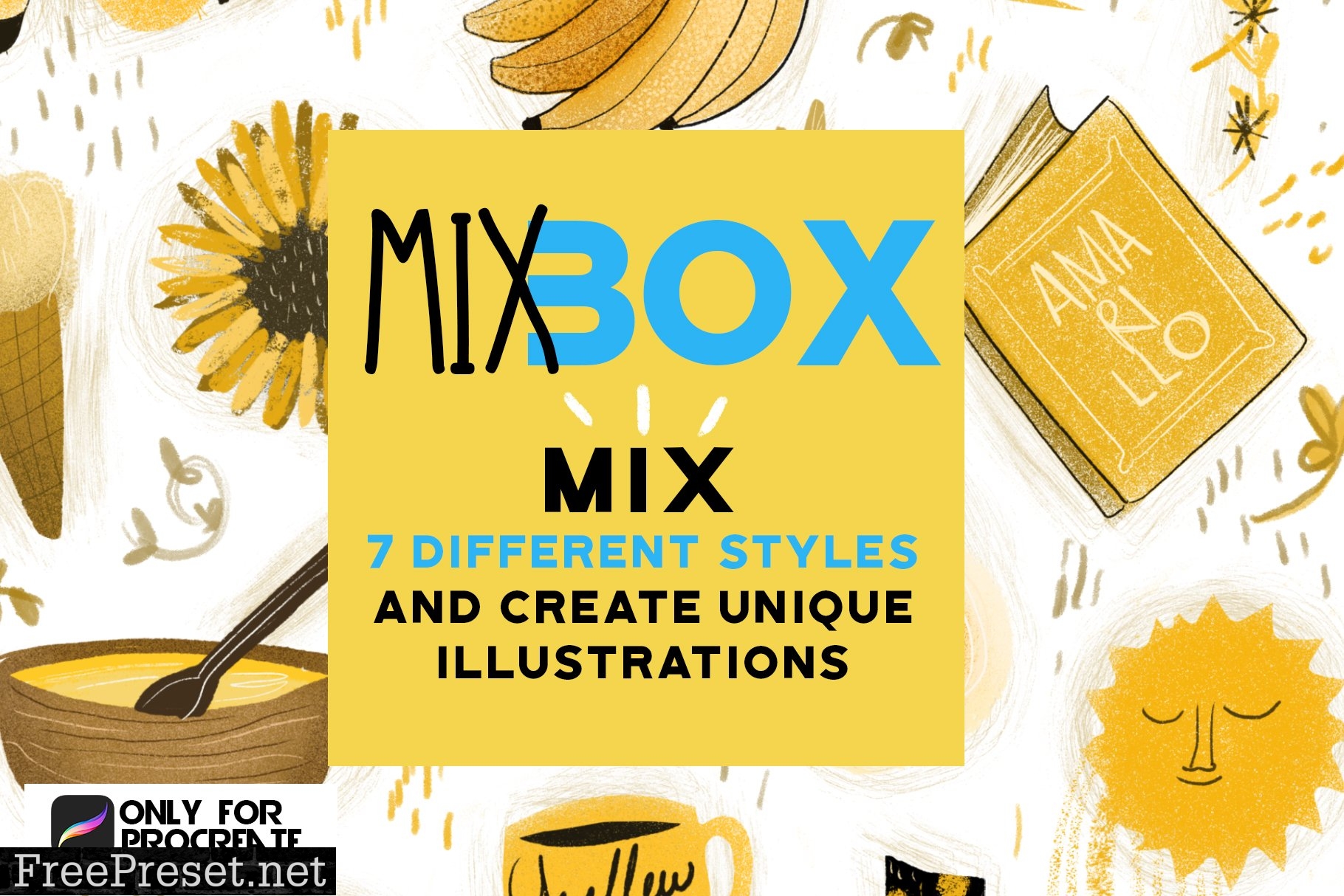 Mix Box brushes for Procreate 2430845