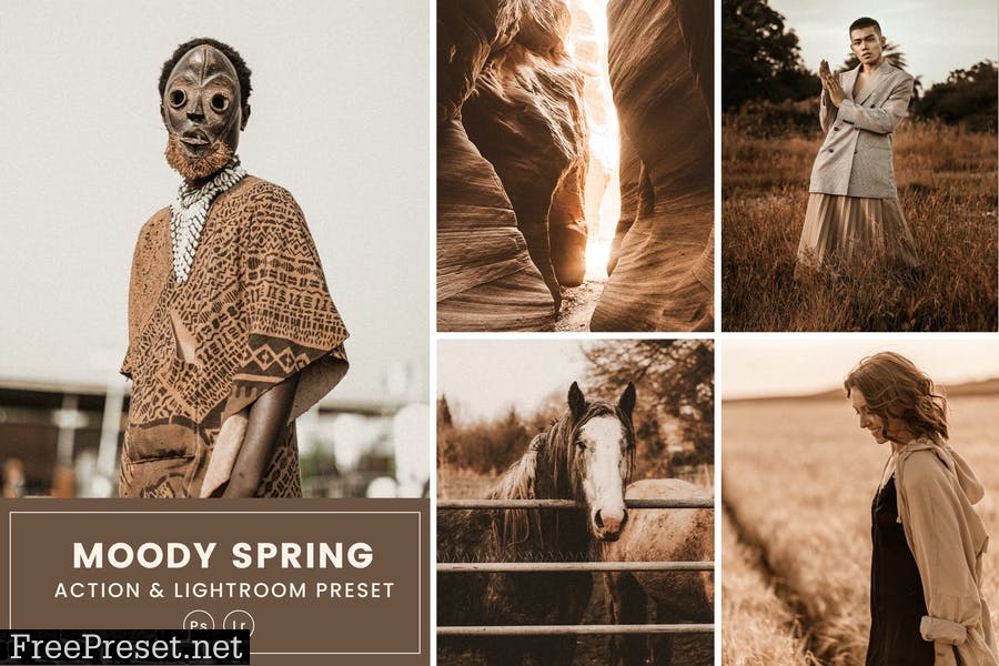 Moody Spring Action & Lightrom Presets