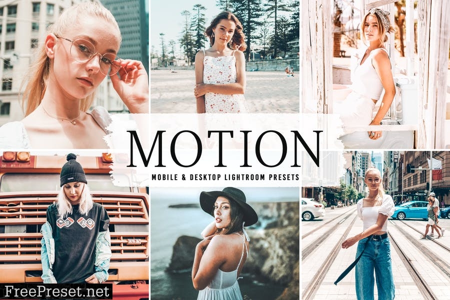 Motion Mobile & Desktop Lightroom Presets