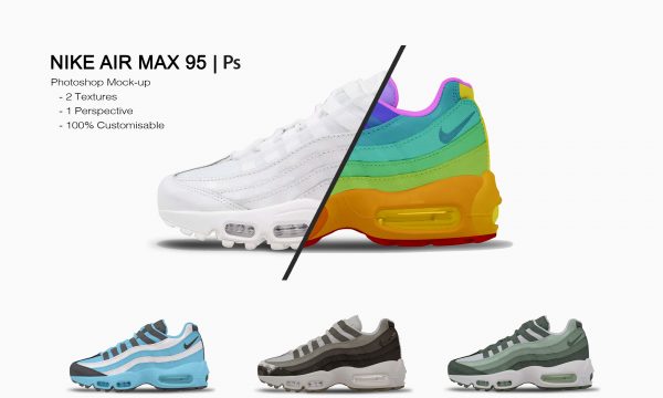 Nike Air Max 95 | Photoshop Mockup 6426104