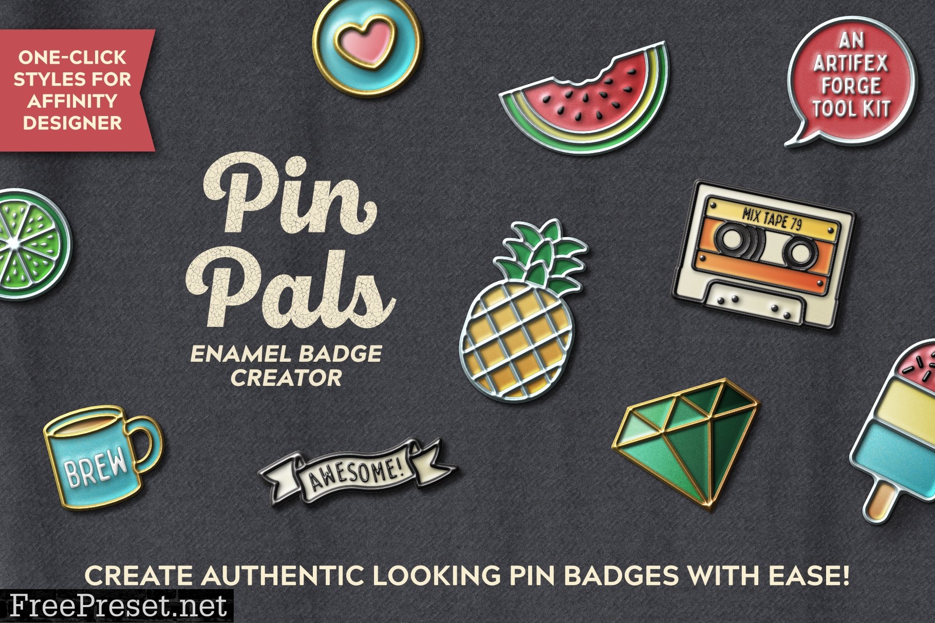 Pin Pals - Enamel Badge Creator 6465333