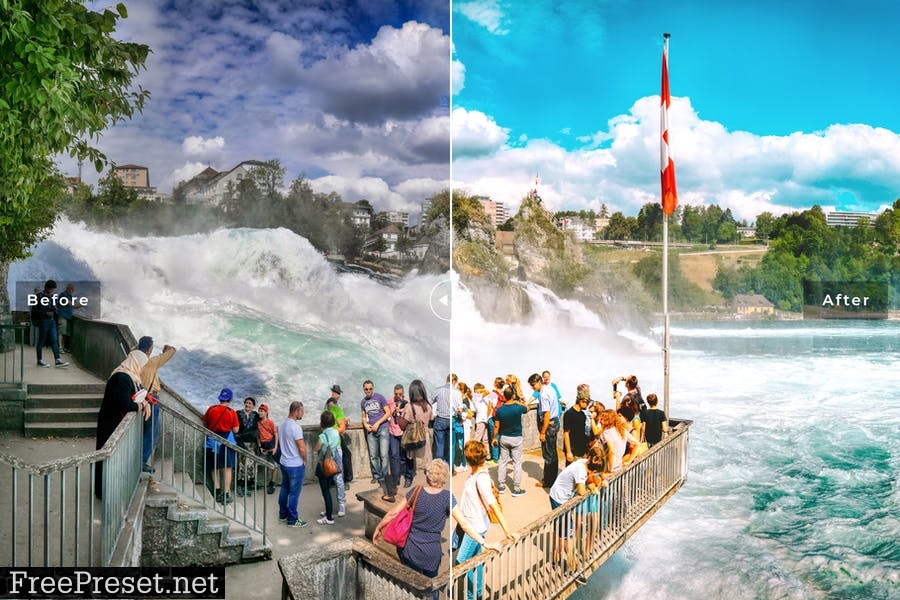 Rhine Falls Mobile & Desktop Lightroom Presets