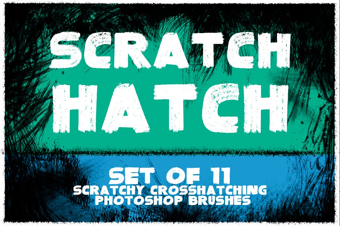 Scratch Hatch Photoshop Brushes 400535