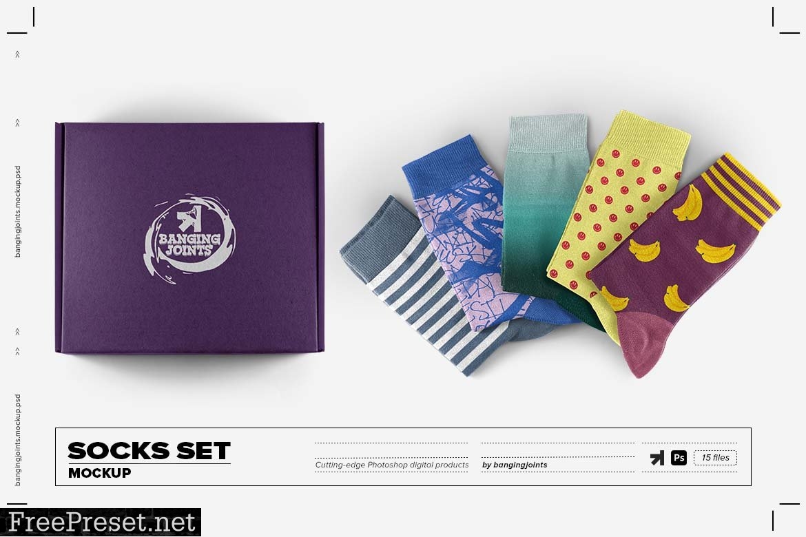 Socks Set Mockup 6178864