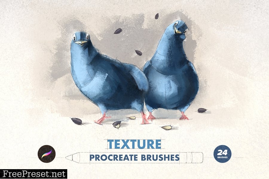 Texture Procreate Brushes PBUQCLY
