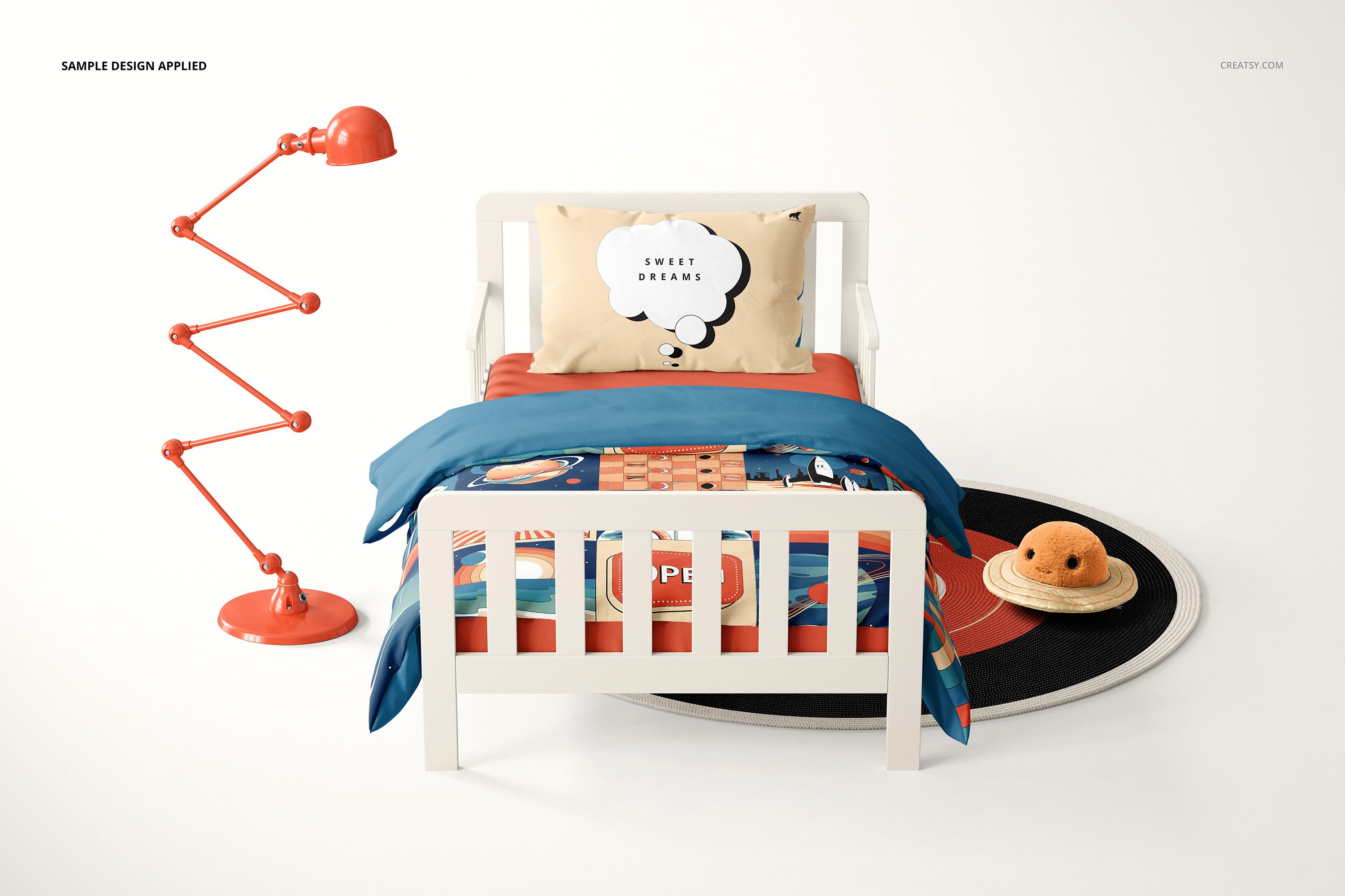 Toddlers Bedding Mockup Set 6423403