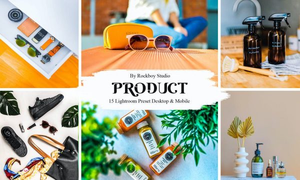 15 Product Lightroom Presets