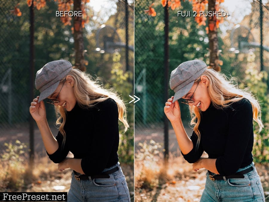 Bright Vibrant FUJIFILM Lightroom Presets