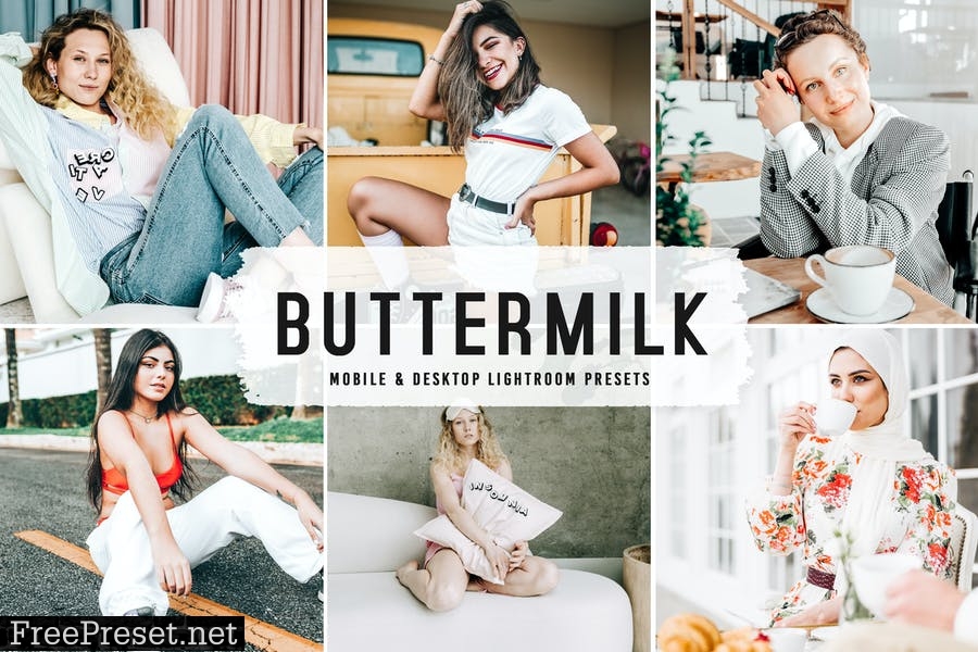 Buttermilk Mobile & Desktop Lightroom Presets