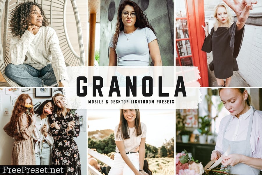 Granola Mobile & Desktop Lightroom Presets