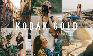 KODAK GOLD Film Travel Lightroom Presets