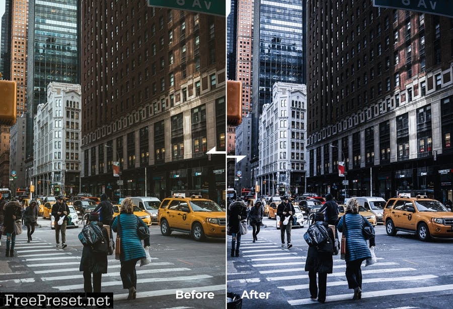 Lightroom Preset & Actions - Urban Street Style