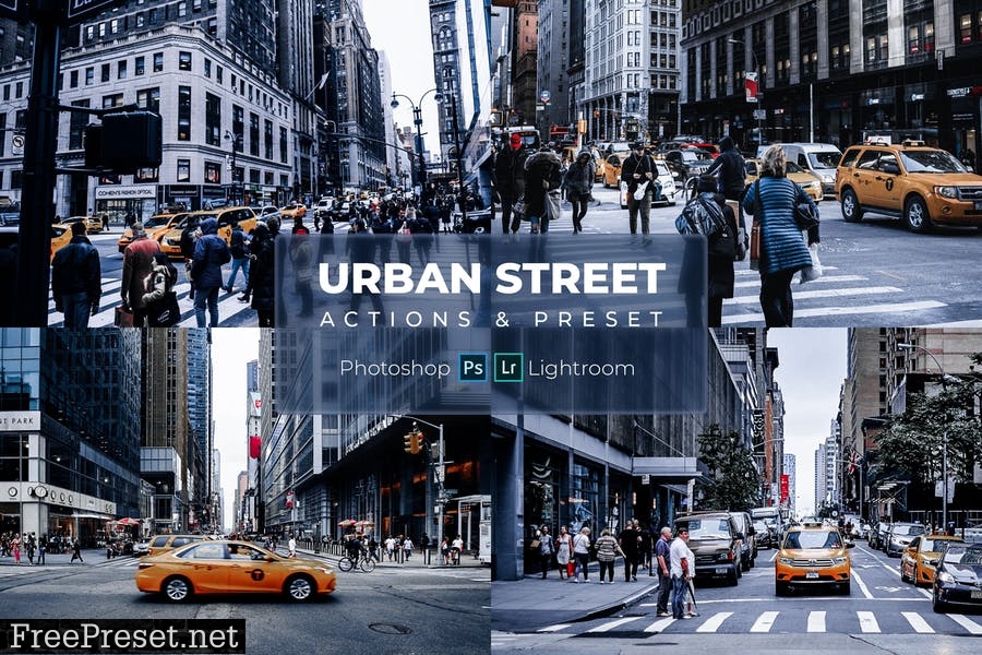 Lightroom Preset & Actions - Urban Street Style