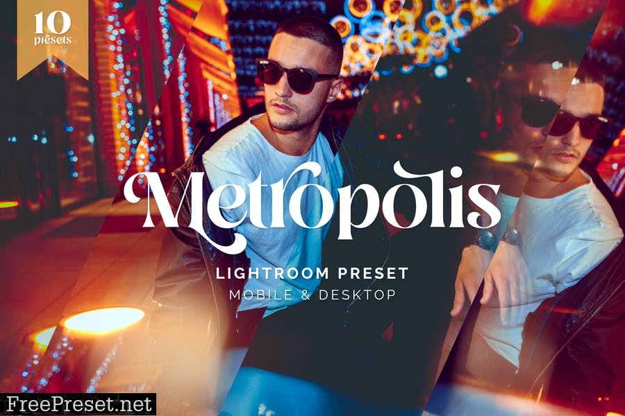 Lightroom Presets - Metropolis Cyberpunk - TW