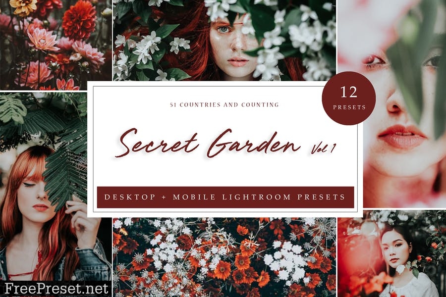 Lightroom Presets - Secret Garden