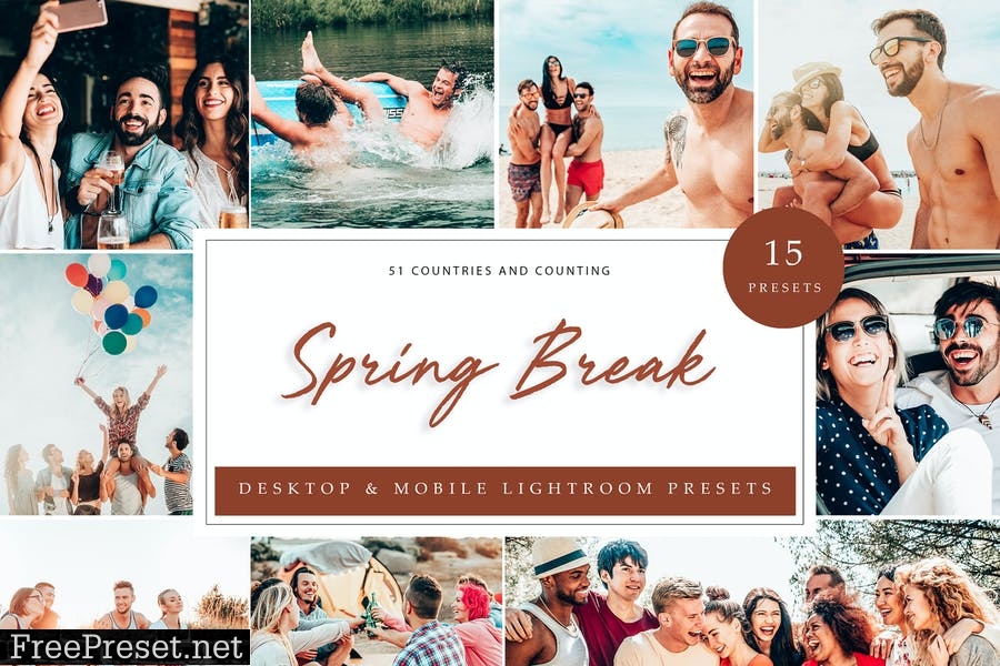 Lightroom Presets - Spring Break