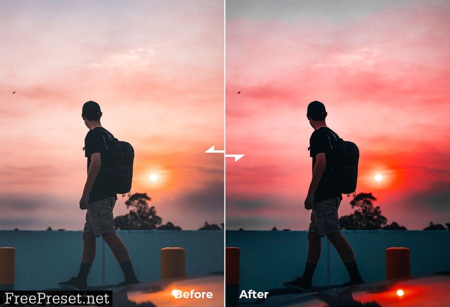 Nice Sunset (Actions & Presets)