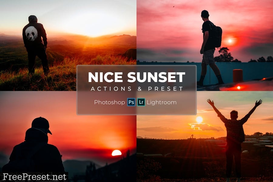 Nice Sunset (Actions & Presets)