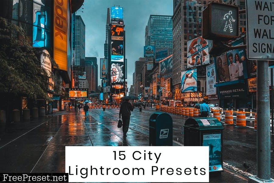 15 City Lightroom Presets