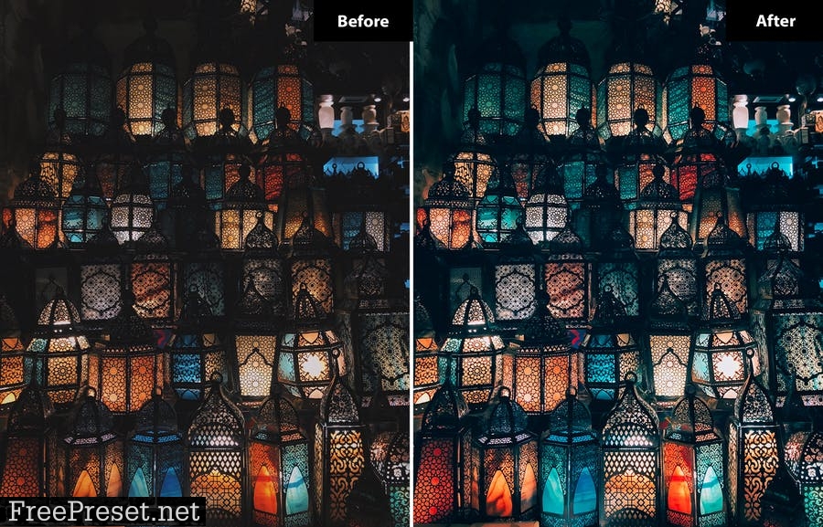 7 Ramadan Lightroom and Photoshop Presets