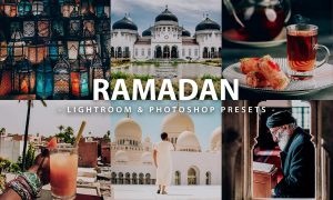 7 Ramadan Lightroom and Photoshop Presets