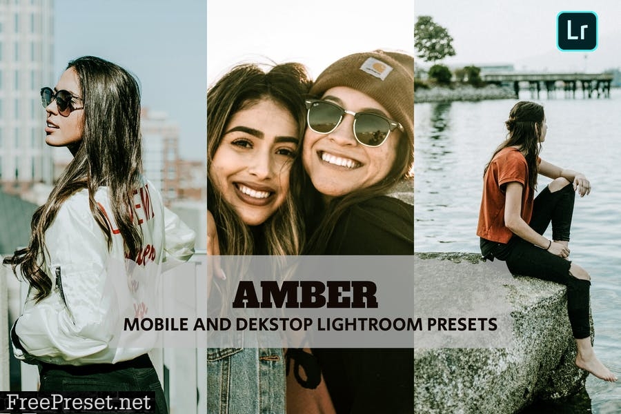 Amber Lightroom Presets Dekstop and Mobile