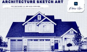 Architecture Sketch Art Action