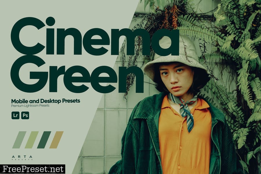 ARTA - Cinema Green Presets for Lightroom