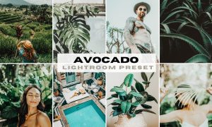 Avocado - Greenish Foliage Mobile Lightroom preset